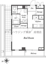 エクセラン池袋の物件間取画像